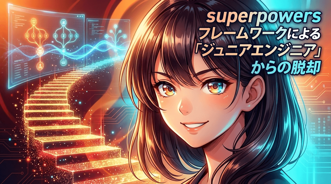 superpowers フレームワークによる「ジュニアエンジニア」からの脱却
